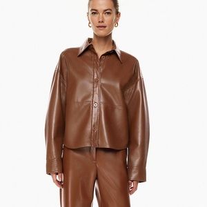 Babaton Pelli Hip Shirt Jacket